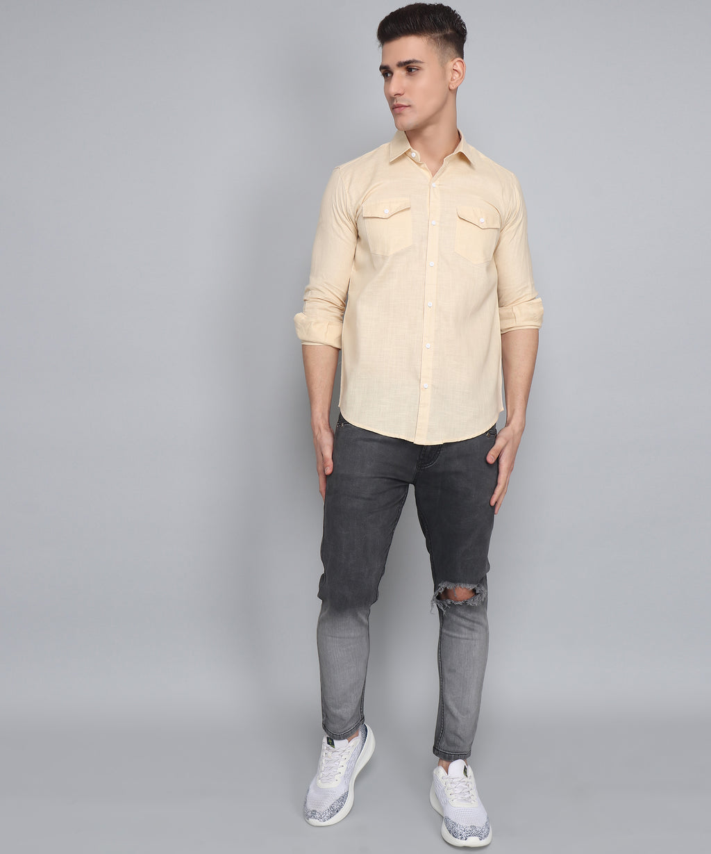 Do linen shirts come in a variety of sleeve lengths, or are they typically short-sleeved?