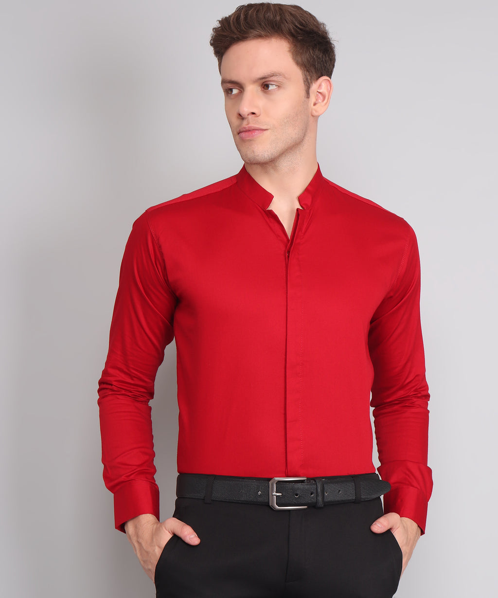 Collar Couture: Unveiling the Elegance of Cut Collar Cotton Shirts