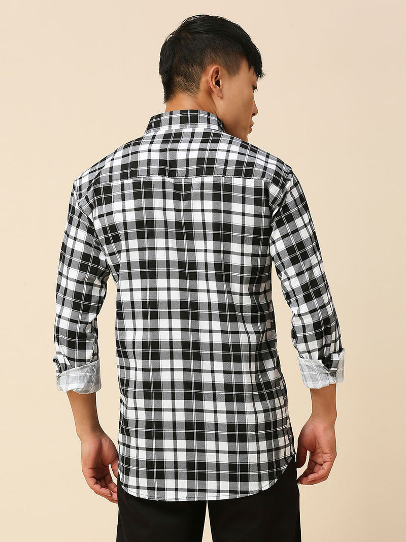 Smooth Checked Men's Shirt 3