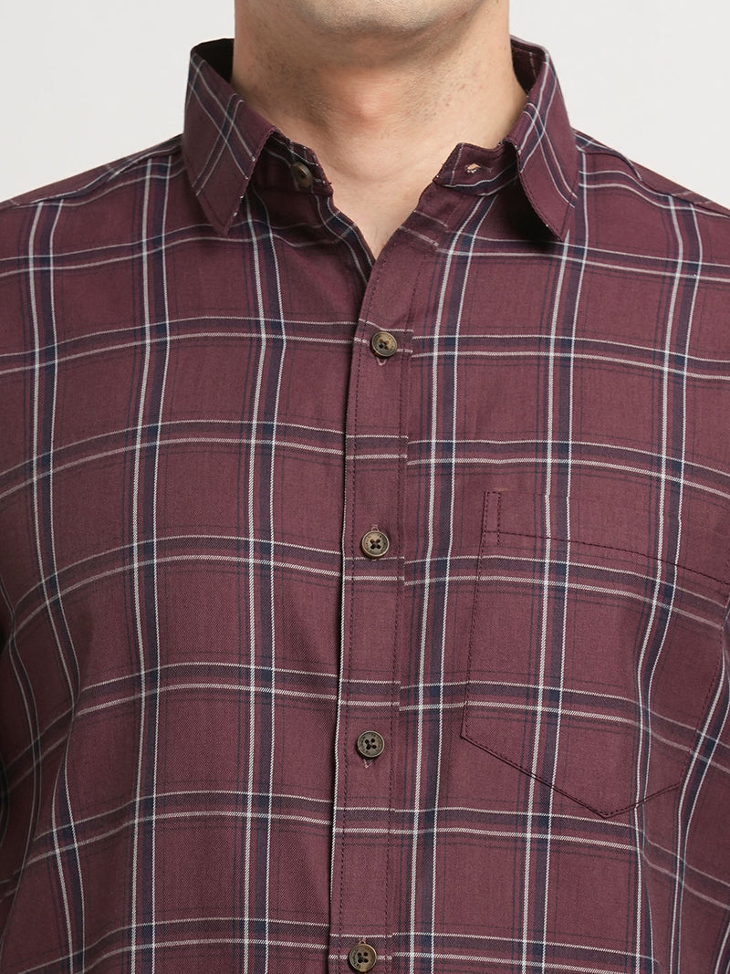 Adorn Checked Men's Shirt 7