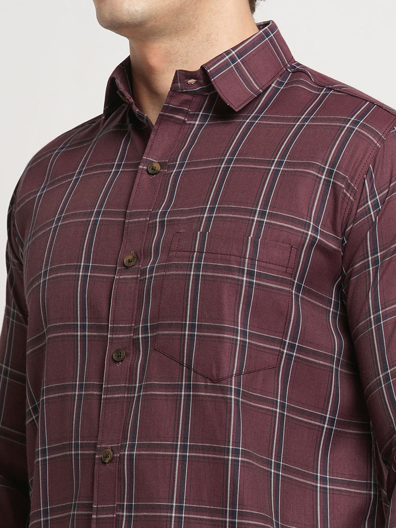 Adorn Checked Men's Shirt 6
