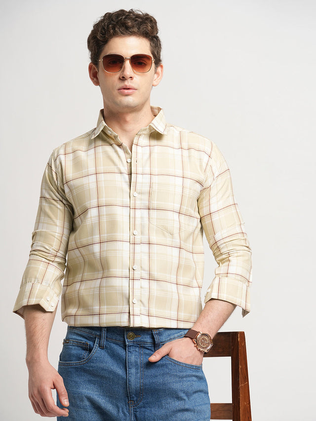 Allure Checked Men's Shirt — TryBuy®
