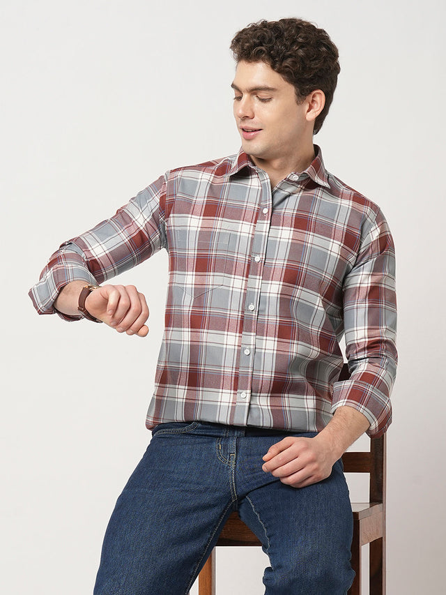 Avant Checked Men's Shirt — TryBuy®
