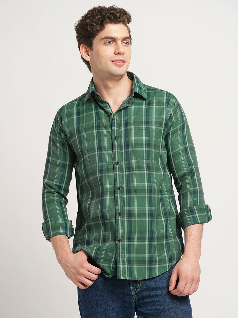 Alpha Checked Men's Shirt 4