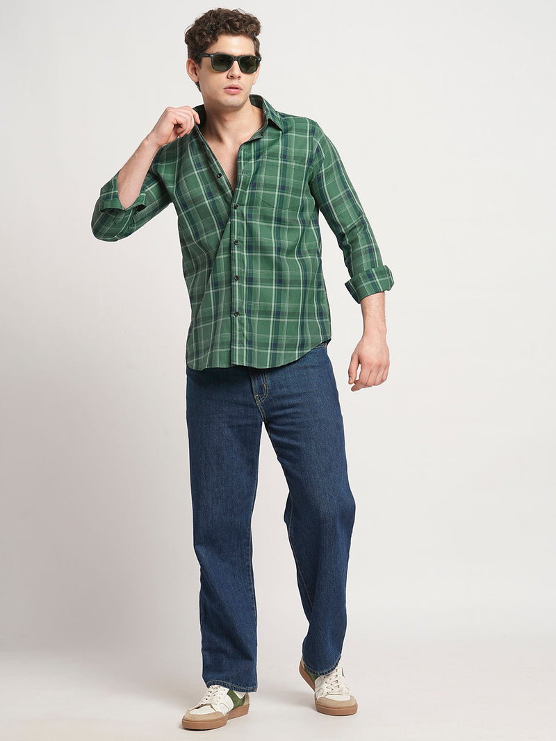 Alpha Checked Men's Shirt 6