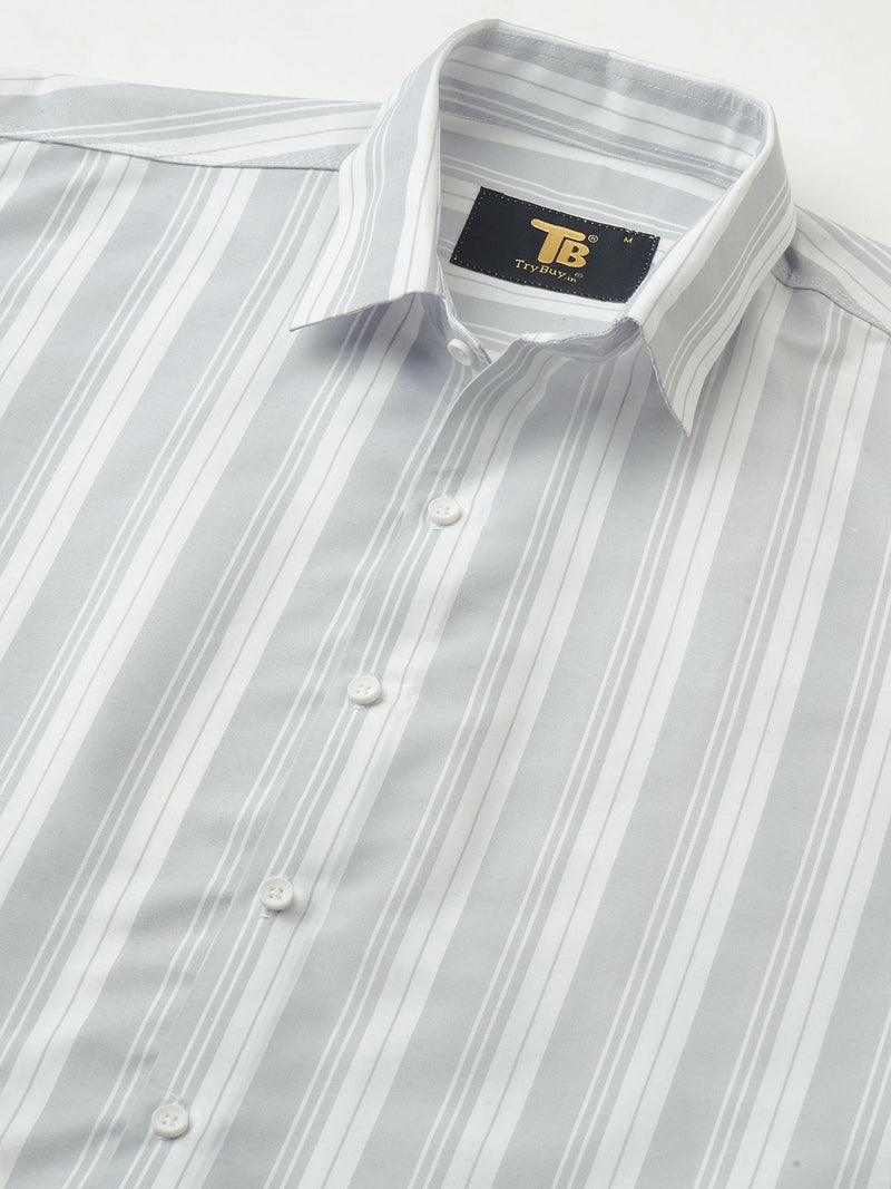 Tailored Striped Men's Shirt 2