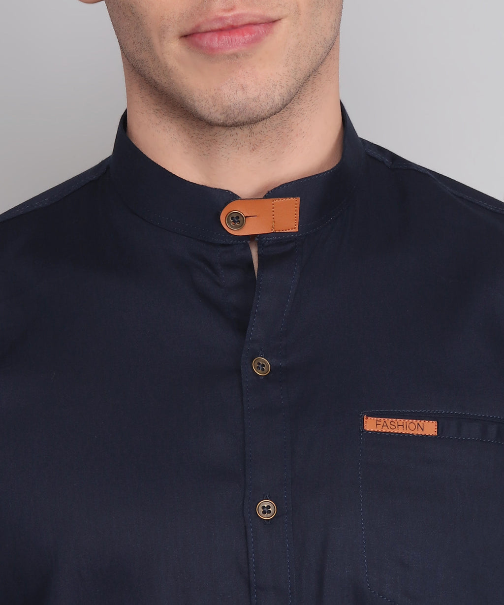 Navy Blue Shirt