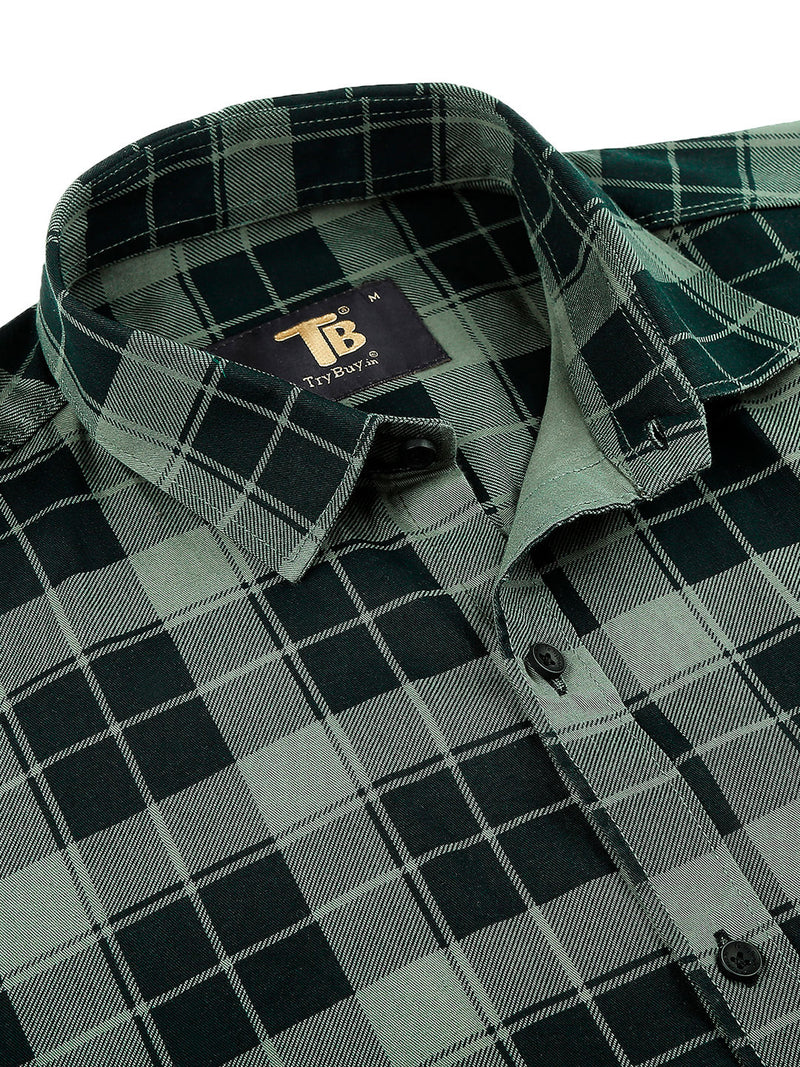 Fire Checked Men's Shirt 2
