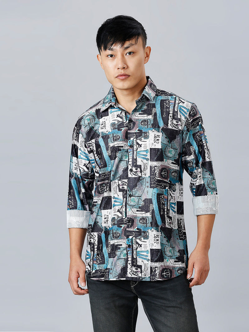 Porto Printed Men's Shirt 1