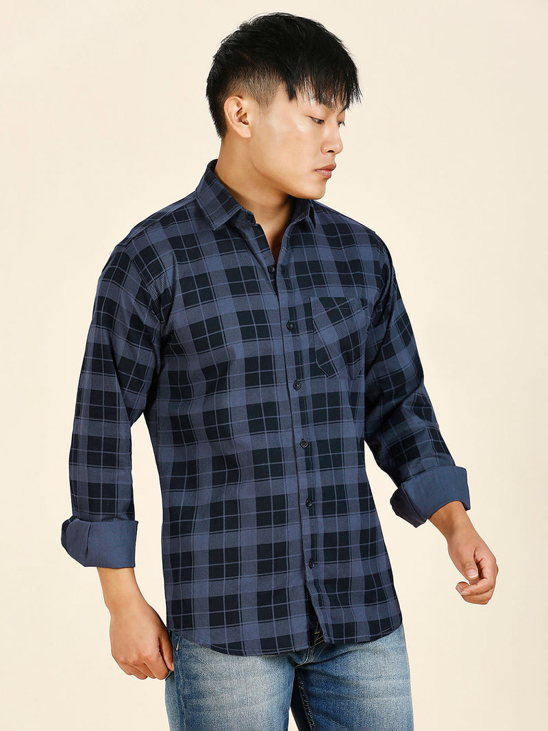 Tartan Checked Men's Shirt 8