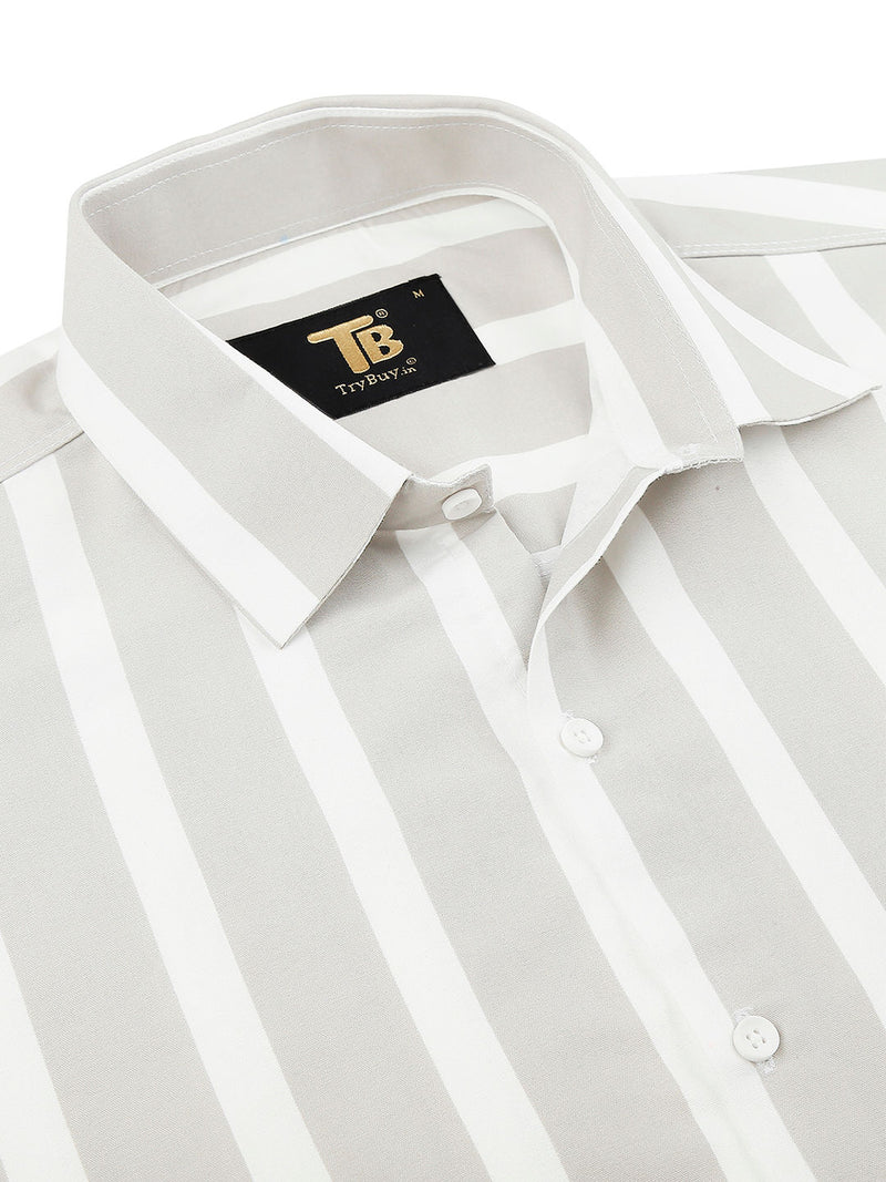 Wolver Striped Men's Shirt 3