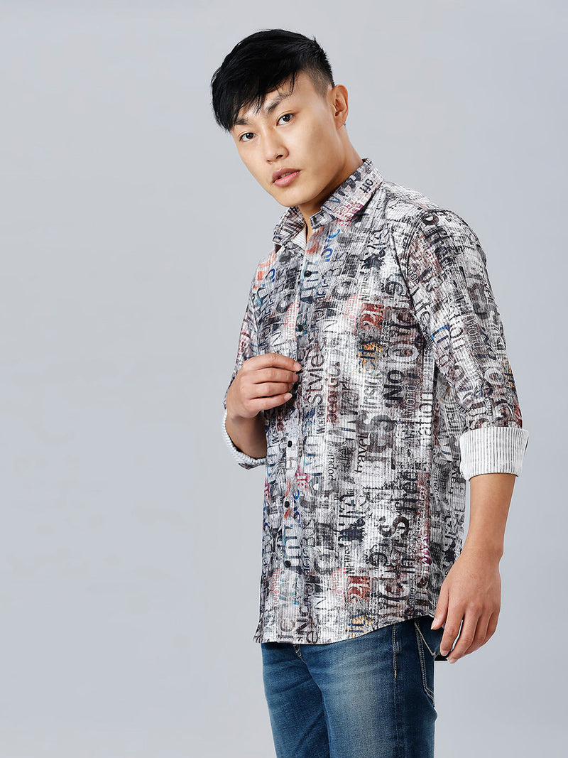 Lyon Printed Men's Shirt 7