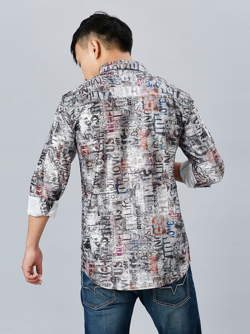 Lyon Printed Men's Shirt 8