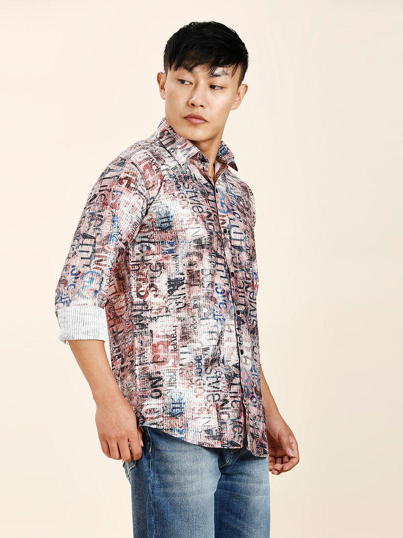 KraKow Printed Men's Shirt 6