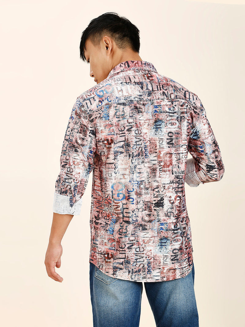 KraKow Printed Men's Shirt 7