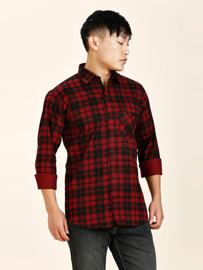 Frenso Checked Men's Shirt 8