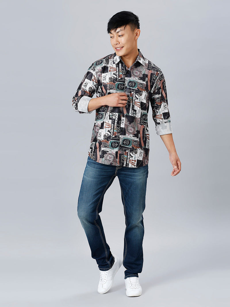 Rome Printed Men's Shirt 7