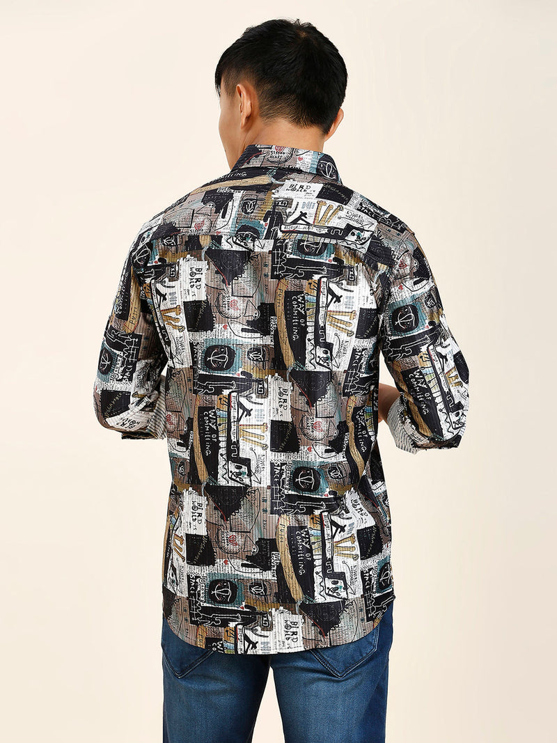 Turin Printed Men's Shirt 7