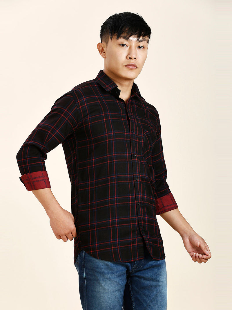 Angeles Checked Men's Shirt 7