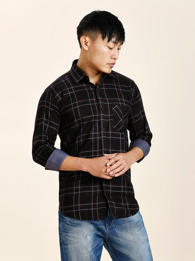 Denzy Checked Men's Shirt 9