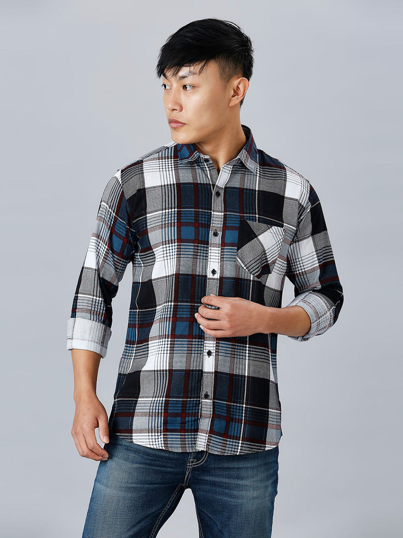 Miami Checked Men's Shirt 1