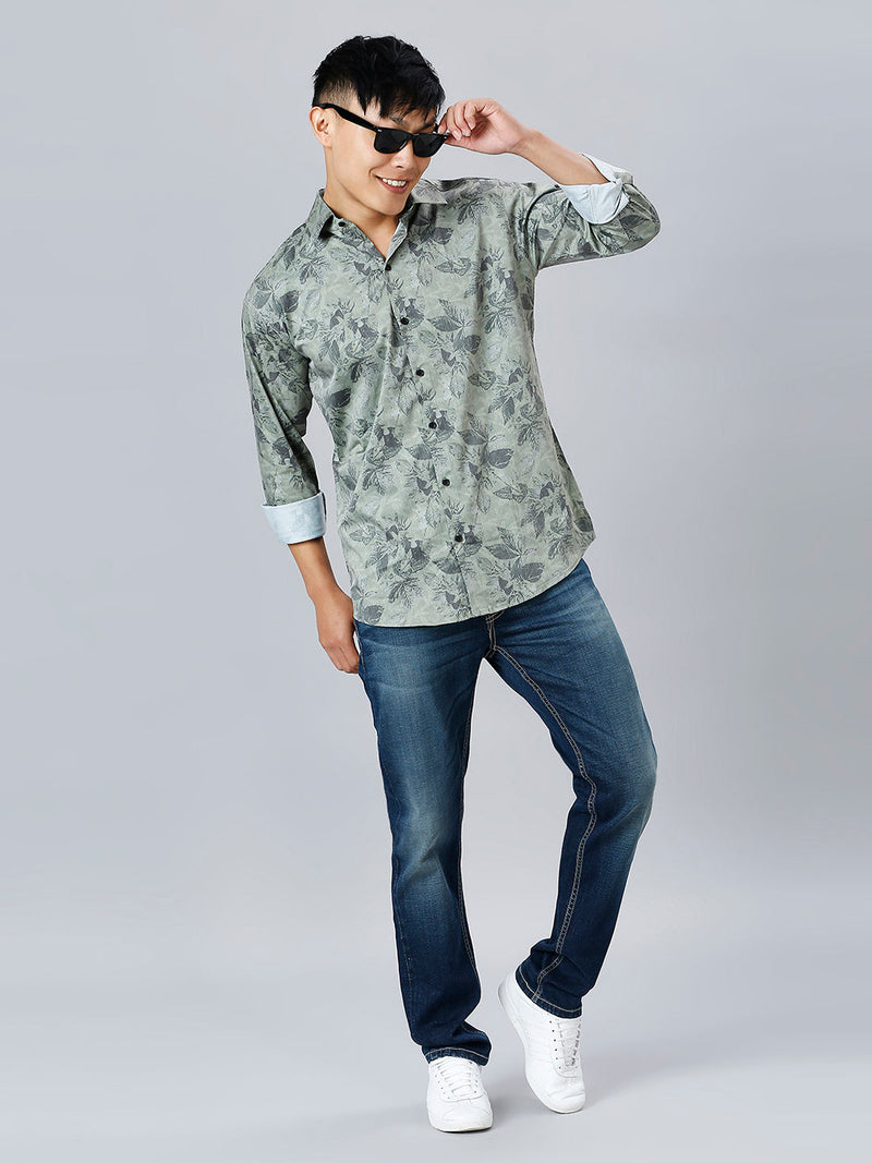 Kekhire Floral Printed Men's Shirt 8