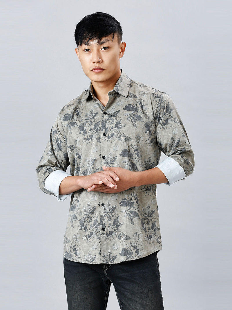 Munich Floral Printed Men's Shirt 7