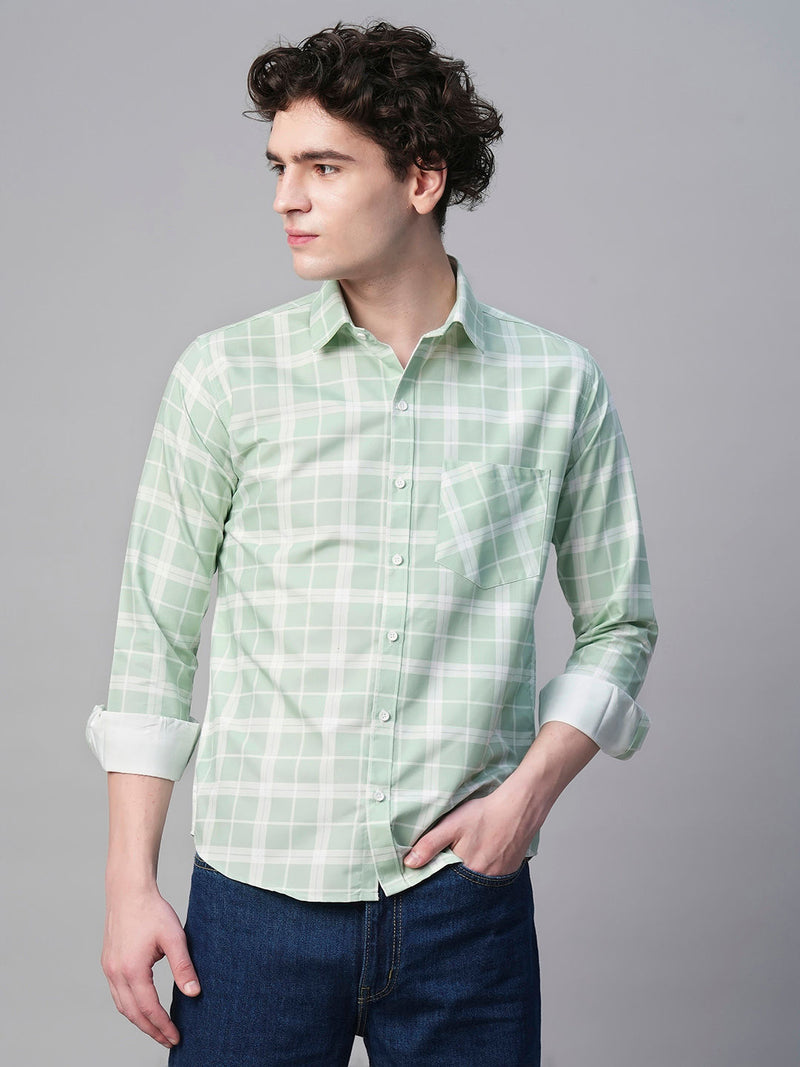 Doubs Checked Men's Shirt 4