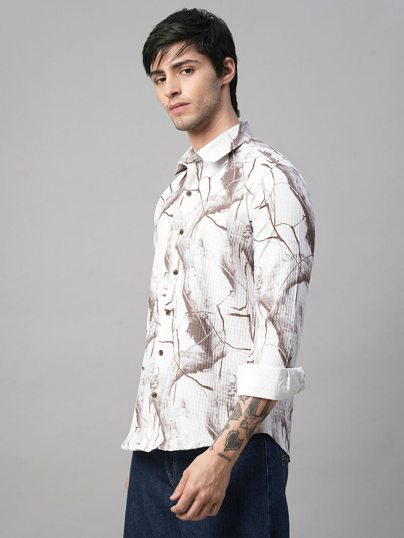 Croix Abstract Printed Shirts for Men 7