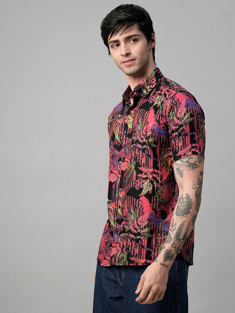 Tarn Abstract Printed Shirts for Men 5
