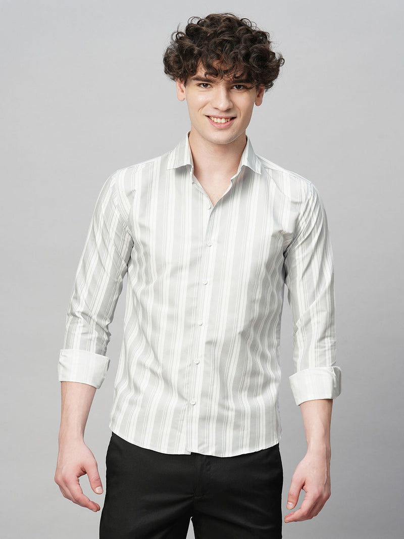 Tailored Striped Men's Shirt 6