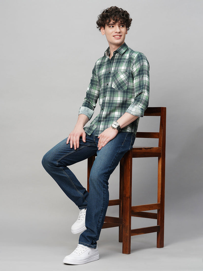 Apex Checked Men's Shirt 8