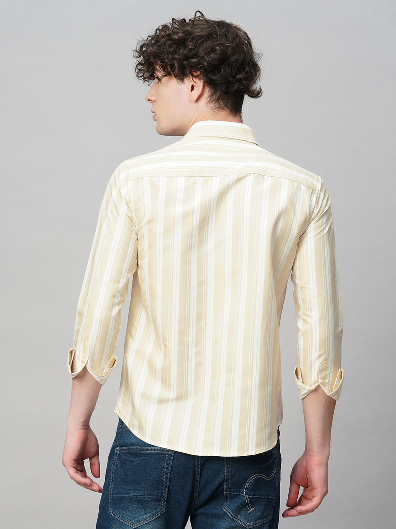 Exotic Striped Men's Shirt 8