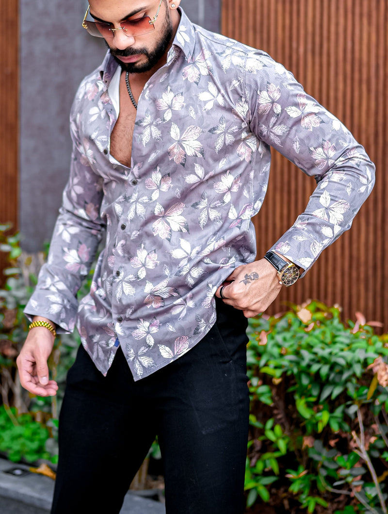 VOZIA Couk Floral Printed Shirt 5