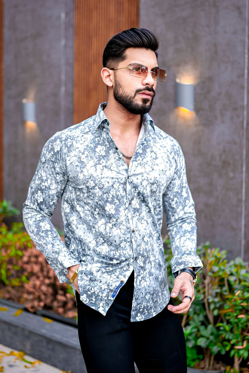 VOZIA Uzek Floral Printed Shirt 2