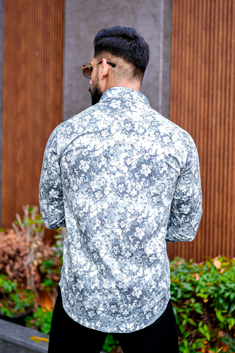 VOZIA Uzek Floral Printed Shirt 6