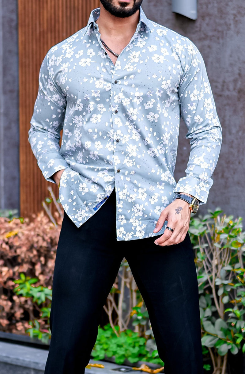 VOZIA Naso Floral Printed Shirt 2