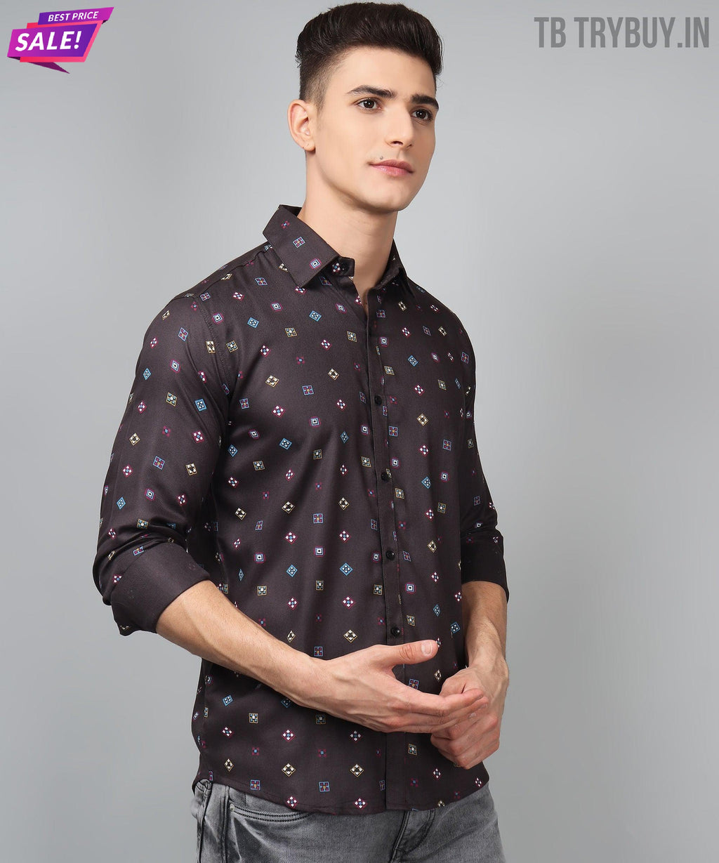 a man wearing a black shirt and jeans