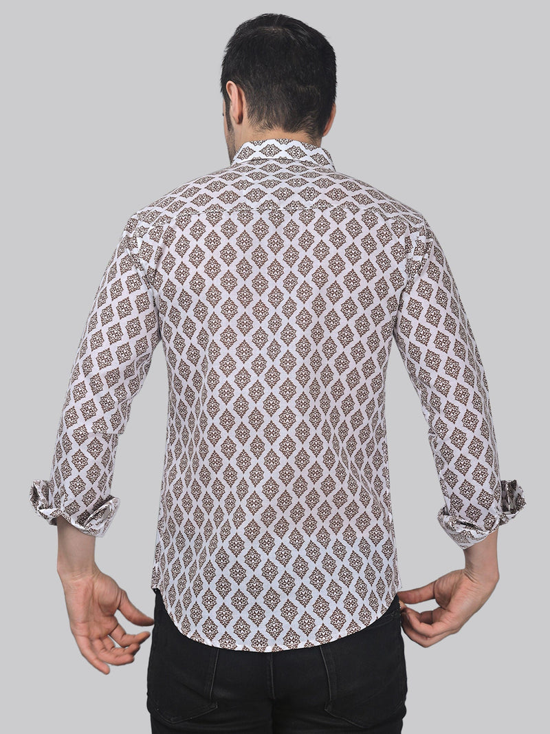 Celestia Men's Printed Shirt 4