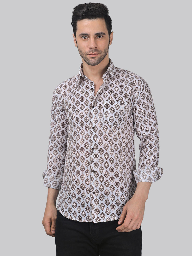 Celestia Men's Printed Shirt 3