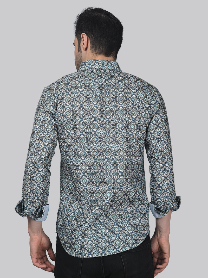 Exotic-glam Men's Printed Shirt 6