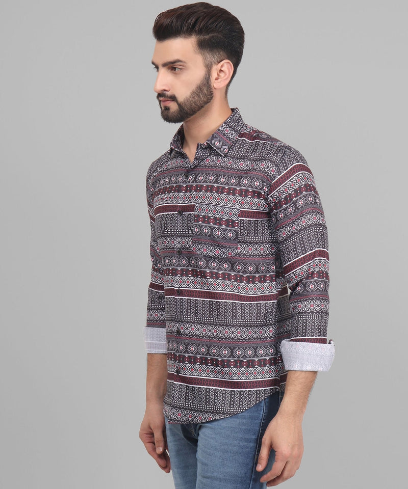 Fusion Men's Printed Shirt 4