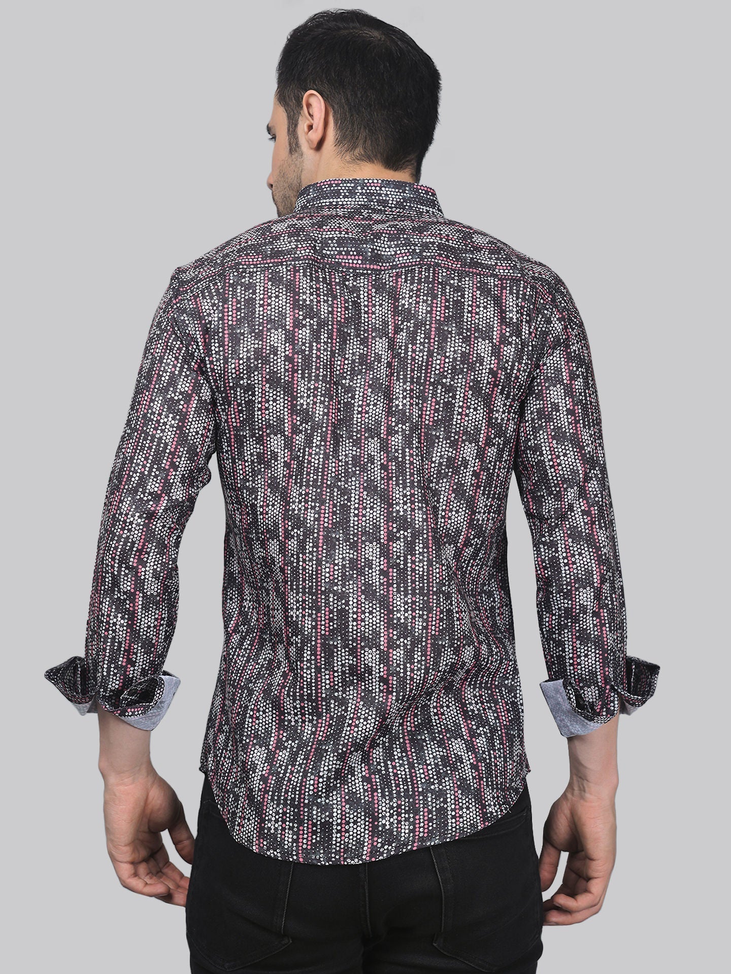 TryBuy Luxe Men's Linen Casual Printed Full Sleeves Shirt - TryBuy® USA🇺🇸