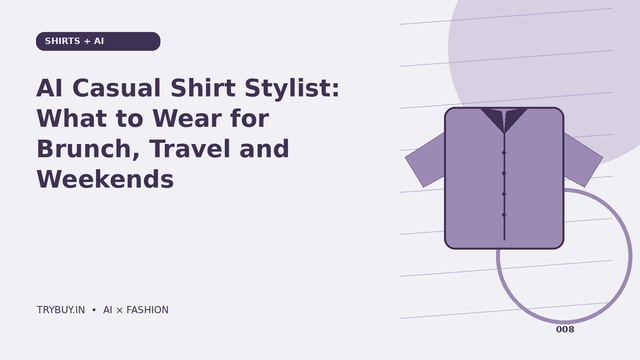 AI Casual Shirt Stylist: What to Wear for Brunch, Travel and Weekends