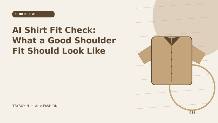 AI Shirt Fit Check: What a Good Shoulder Fit Should Look Like
