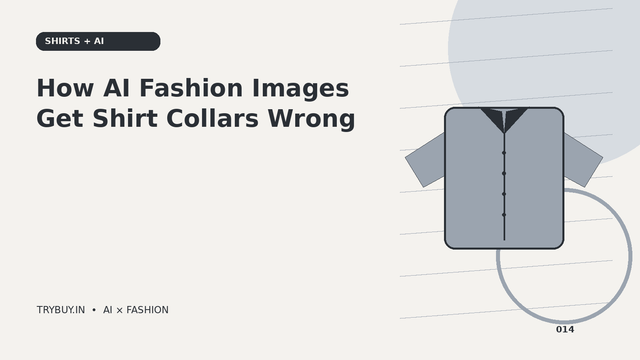 How AI Fashion Images Get Shirt Collars Wrong