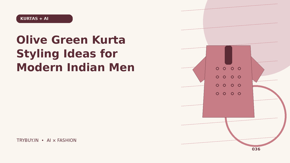 Olive Green Kurta Styling Ideas for Modern Indian Men