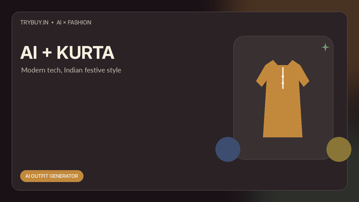 AI styling guide for men's kurta outfits