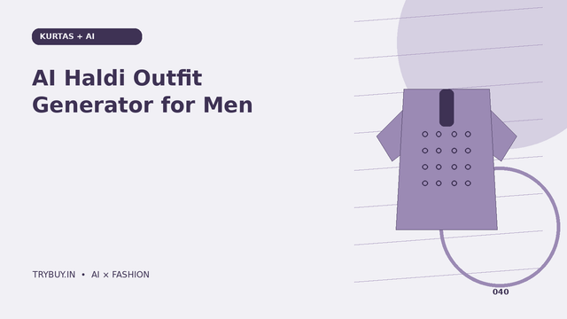 AI Haldi Outfit Generator for Men