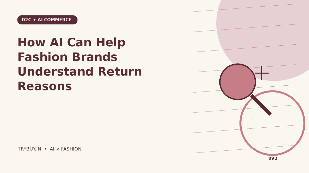 How AI Can Help Fashion Brands Understand Return Reasons